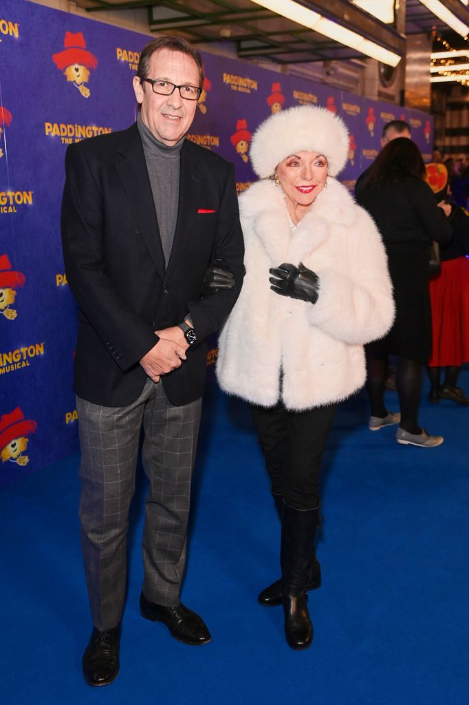 Joan with husband Percy Gibson at The Savoy Theatre 