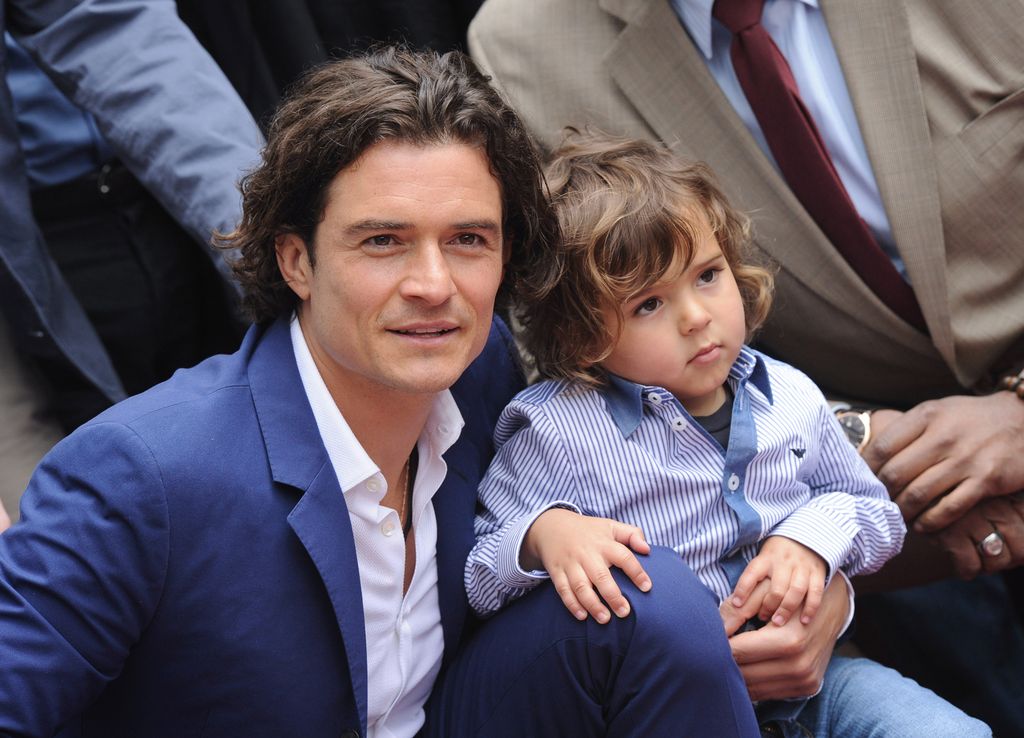 orlando bloom and son flynn as a child 2014