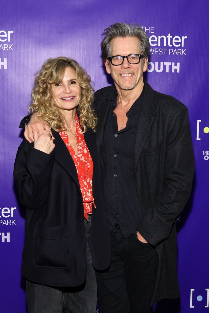 Kyra Sedgwick and Kevin Bacon attend The Center at West Park's "This Is Our Youth" benefit performance on November 16, 2023 in New York City