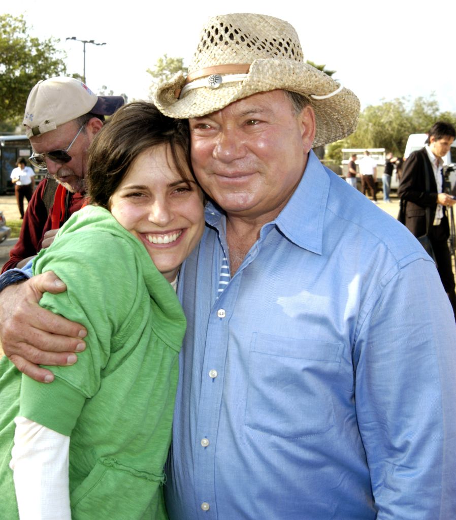 melanie shatner william shatner hugging