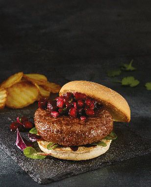 Iceland wagyu beef burger