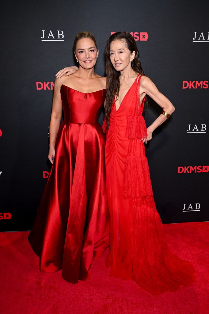 Katharina Harf, Vera Wang at The DKMS 19th Annual Gala