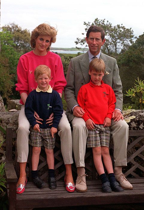 princess diana charles and the children