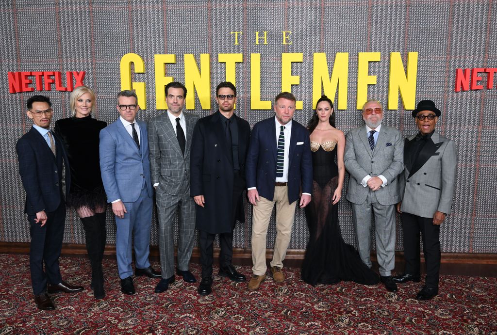 The cast of The Gentlemen