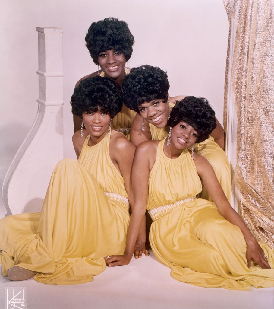 Myrna Smith, Sylvia Shemwell, Estelle Brown and Cissy Houston of the vocal group "The Sweet Inspirations" pose for a portrait in circa 1967 in New York, New York