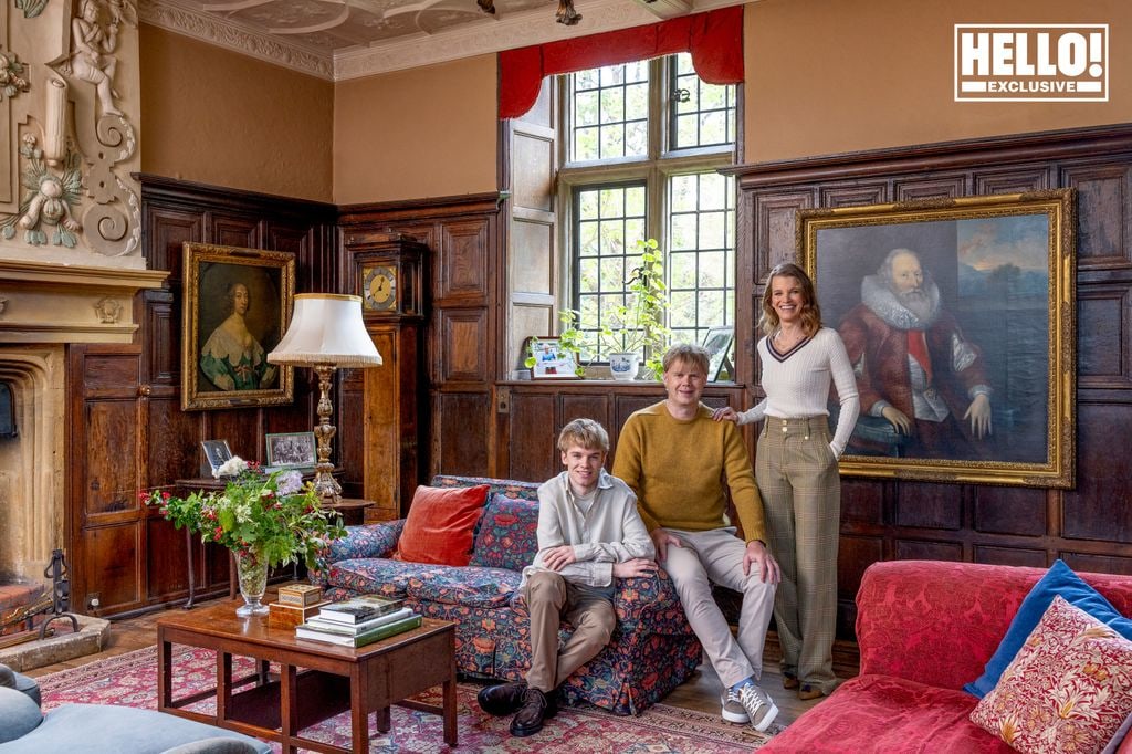 Inside Viscount and Viscountess Hinchingbrooke's stunning stately home ...