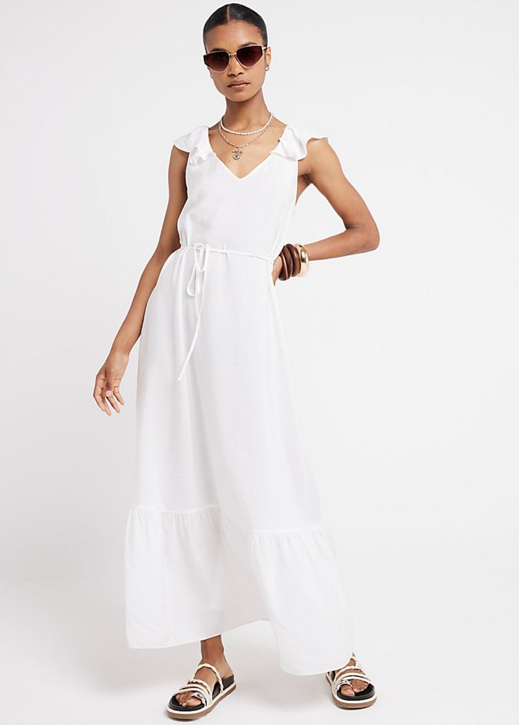 River Island white dress