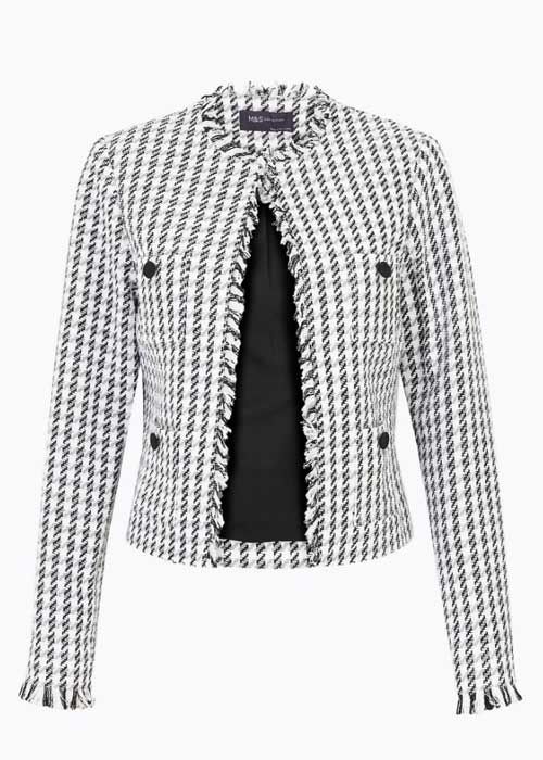 Marks & Spencer is selling a dogtooth tweed jacket JUST like Lorraine ...