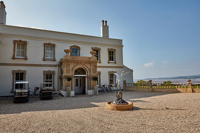 Lympstone Manor view