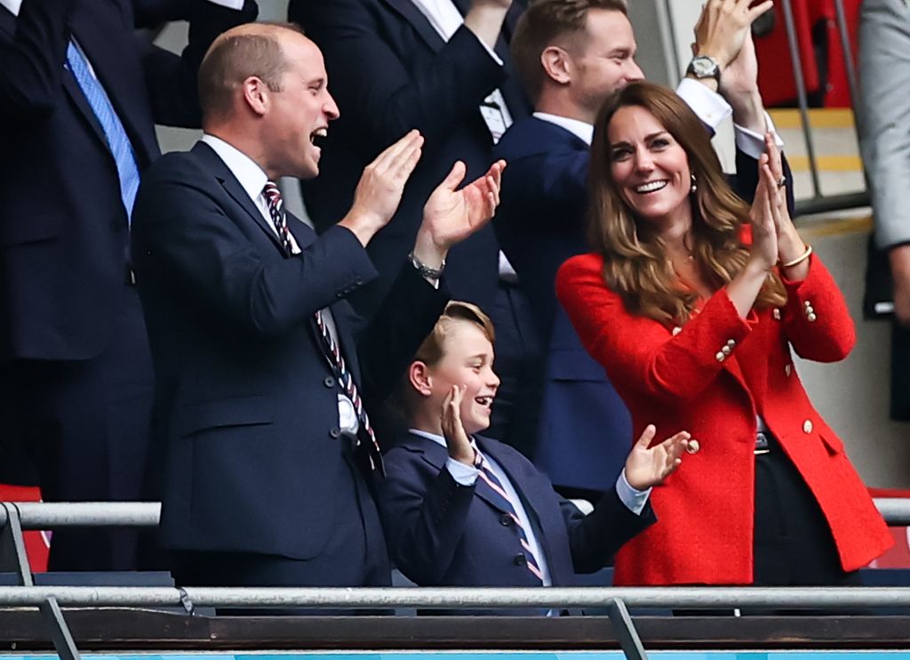 The Welsh celebrated England's victory against Germany