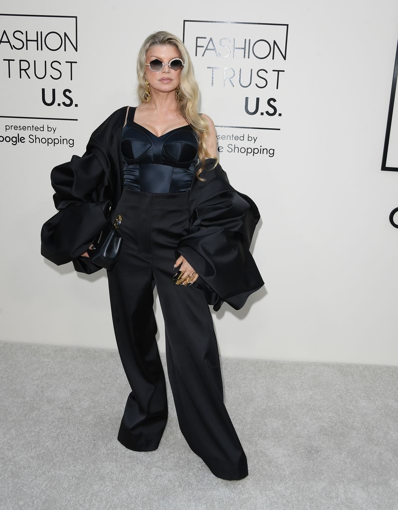 Fergie arrives at the Fashion Trust U.S. Awards 2025 