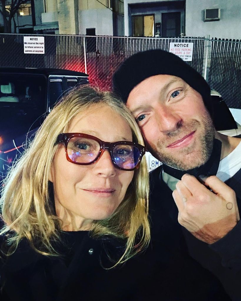 Gwyneth Paltrow and ex-husband Chris Martin