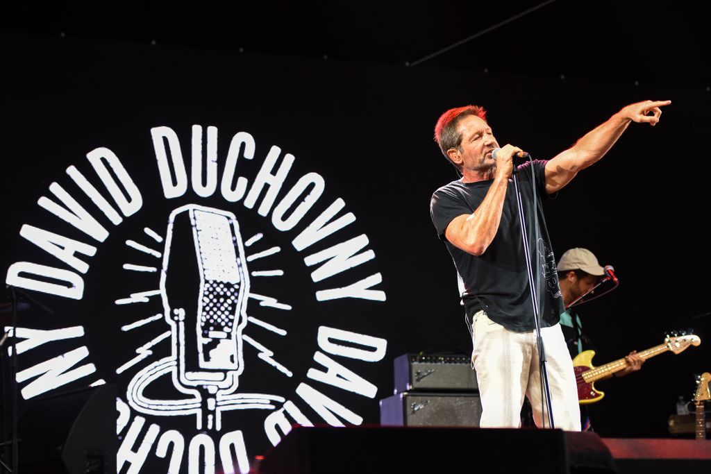 David Duchovny performs at Latitude Festival 2024