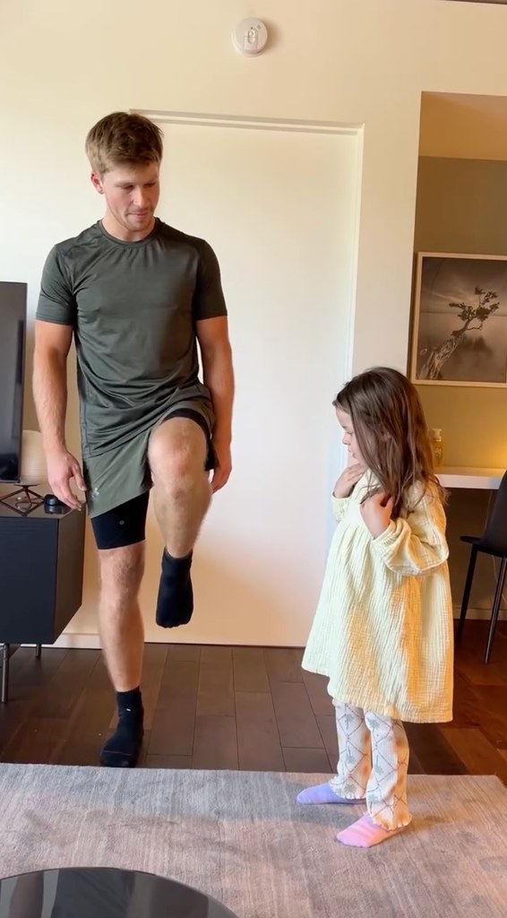 Robert irwin dancing with niece grace