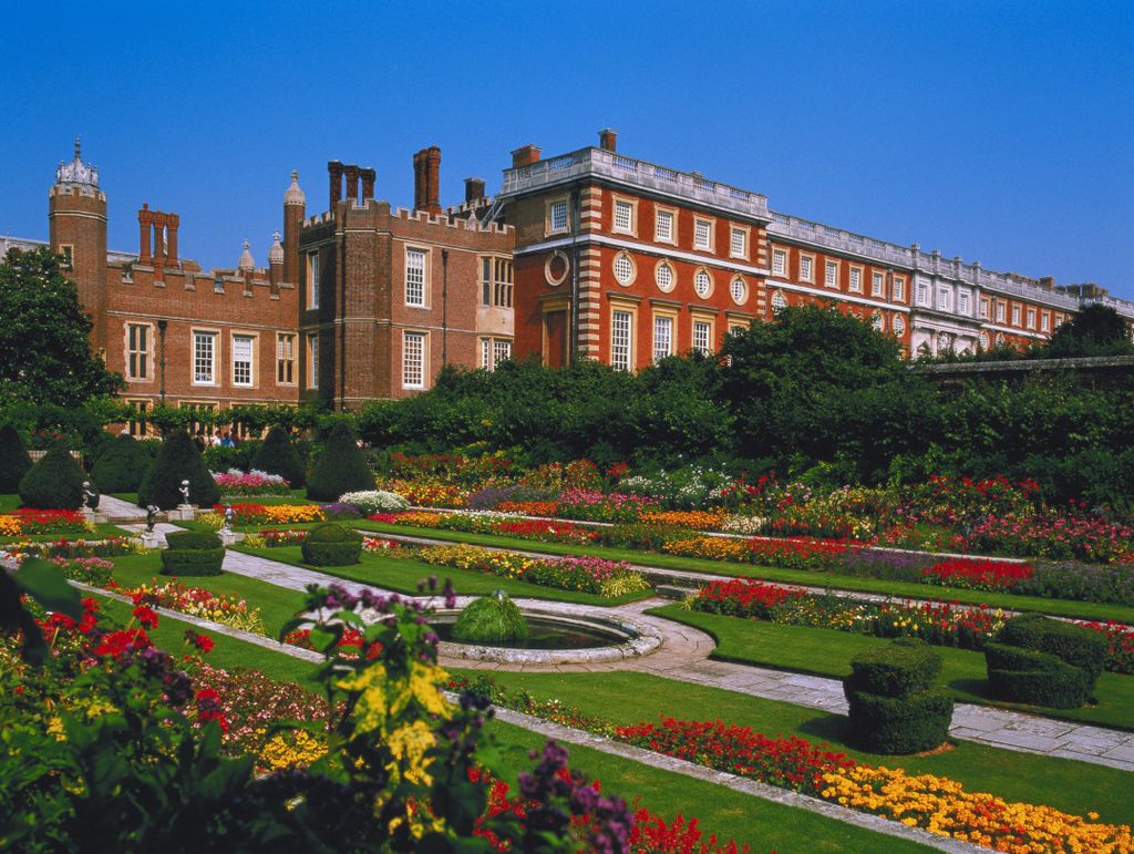 A photo of Hampton Court Palace