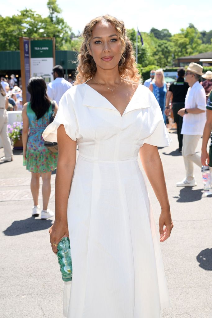Leona Lewis attends day eleven of Wimbledon