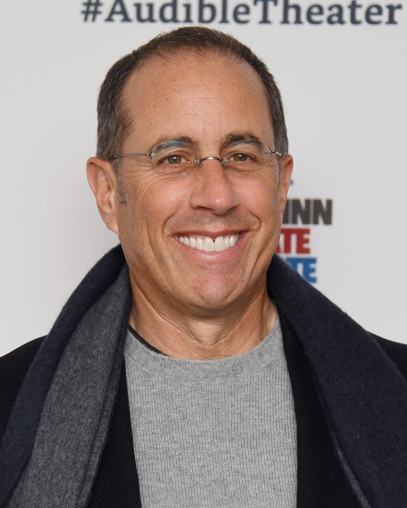 Jerry Seinfeld smile glasses