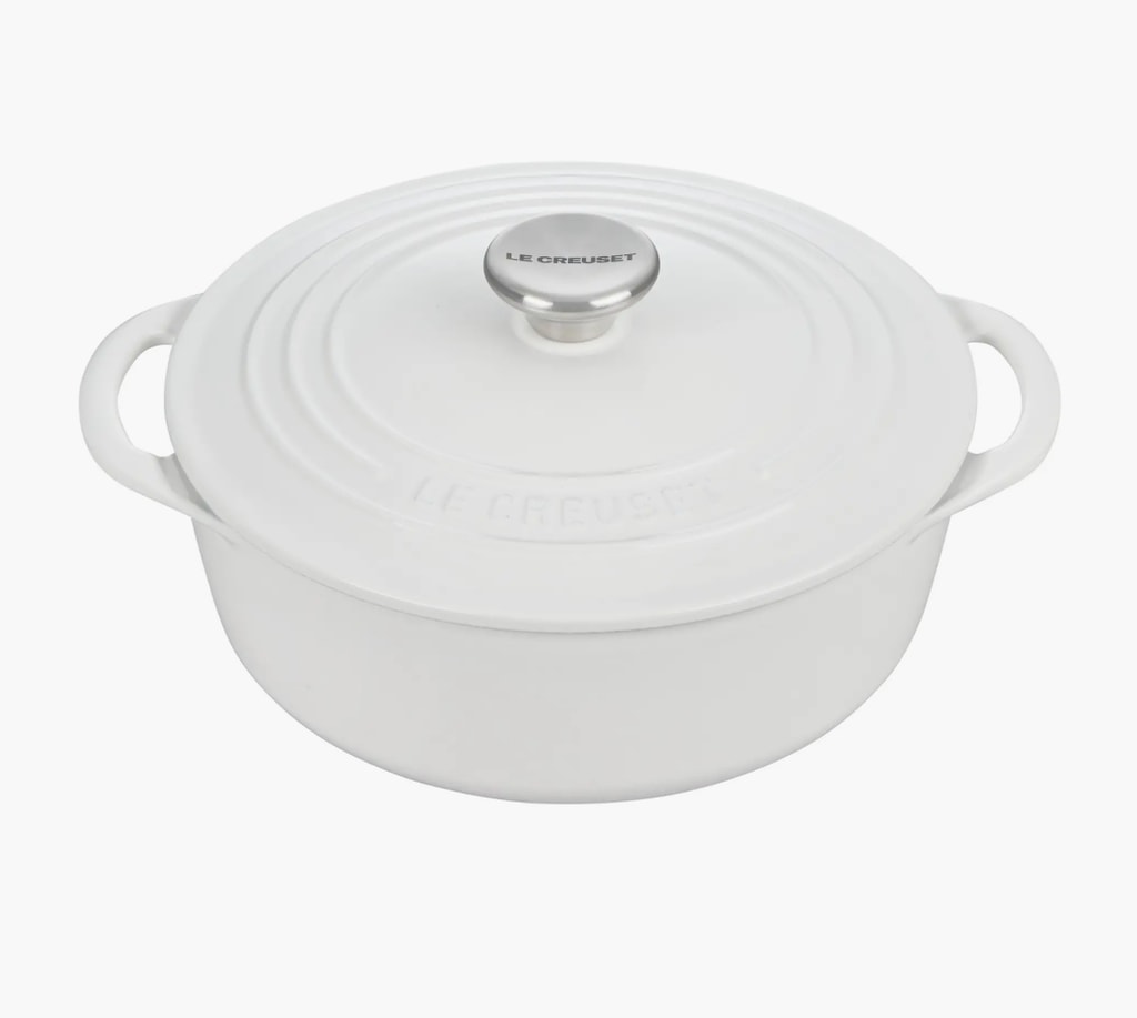 Le Creuset Signature 2.75 Quart Enamel Dutch Oven.