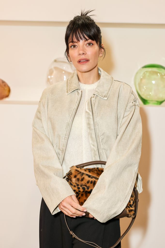 Lily Allen attends the Collectors' Dinner in celebration of Frieze London 2025