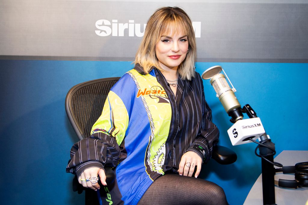 JoJo visits SiriusXM Studios on September 11, 2024 