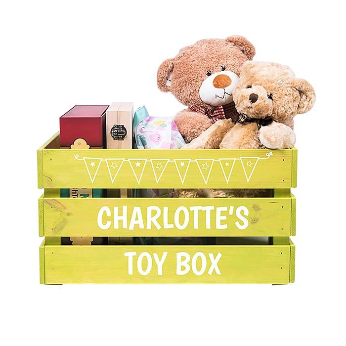 2 Playroom ideas personalised toybox