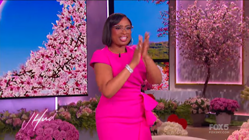 Jennifer Hudson marked Valentine's Day on her show on February 14 