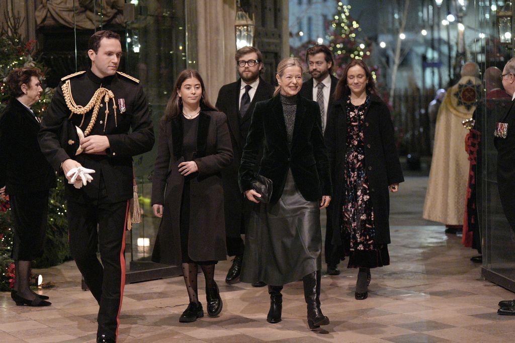 Lady Helen Taylor arriving at Westminster Abbey