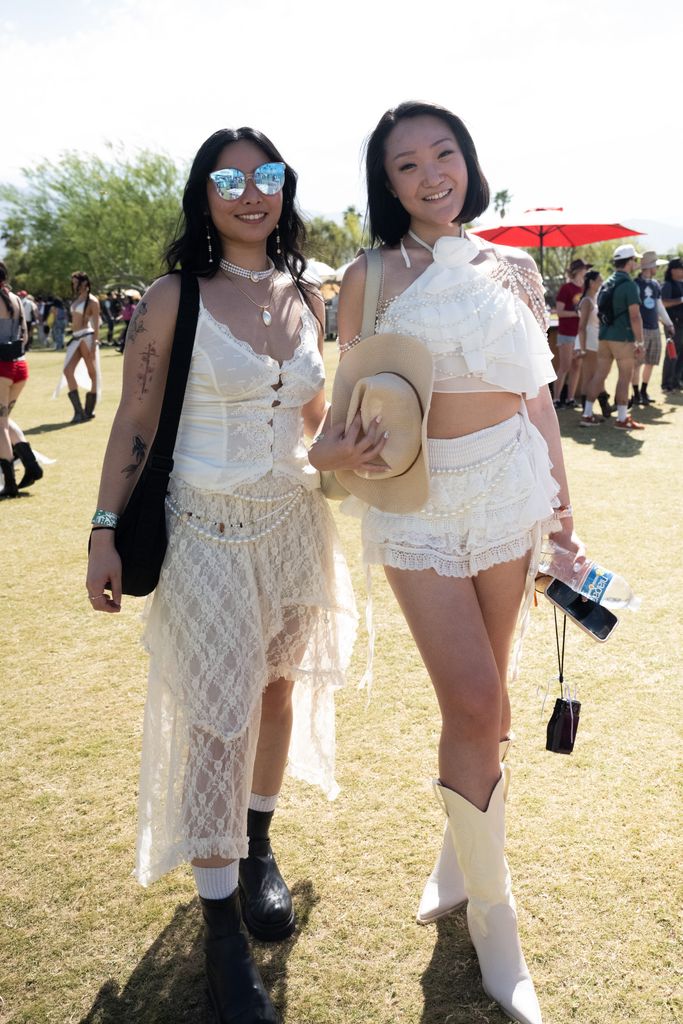 Fans attend Day 1 of Coachella Valley Music and Arts Festival at Empire Polo Club on April 19, 2024 in Indio, California. (Photo by Scott Dudelson/Getty Images for Coachella)