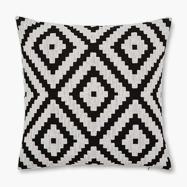 dunelm geometric cushions