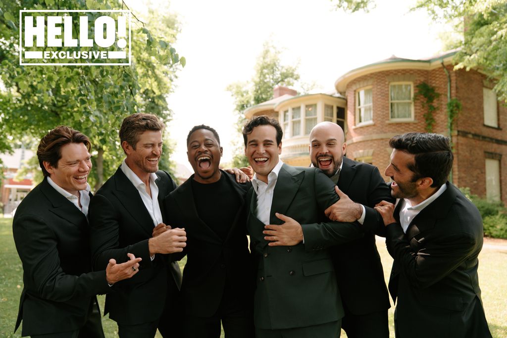 Dominic Sherwood, Jake Lockett, Daniel Kyri, Alberto Rosende, Diego Rosende, and Joshua Venkataraman