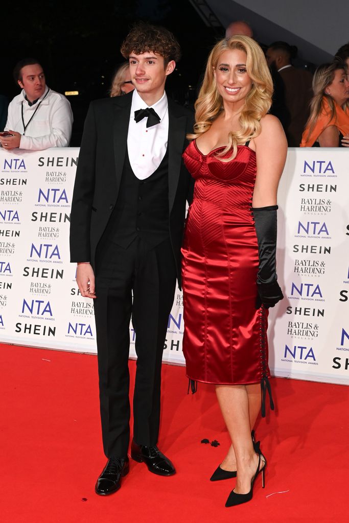 Zachary Solomon and Stacey Solomon at 29th National Television Awards, 