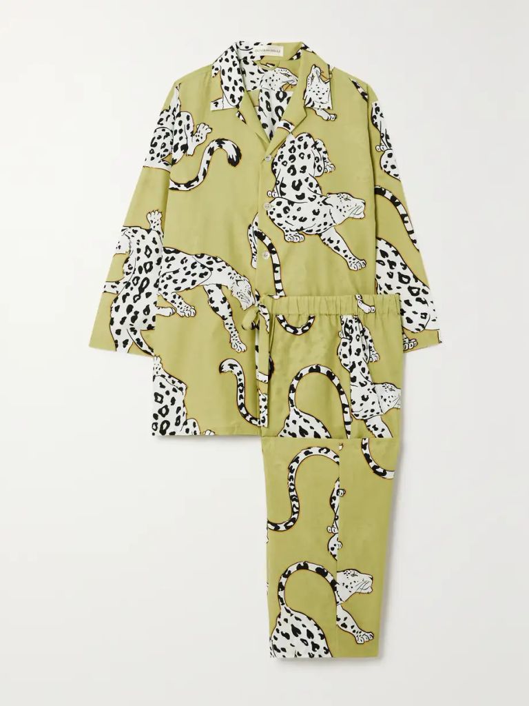 Casablanca printed silk crepe de chine pyjamas