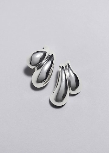 Sculptural Lobe Earrings