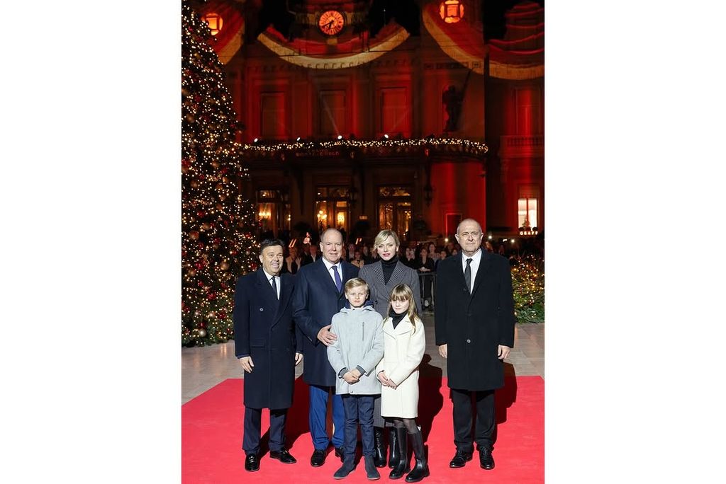 The Princely Family watched Monaco light up for Christmas