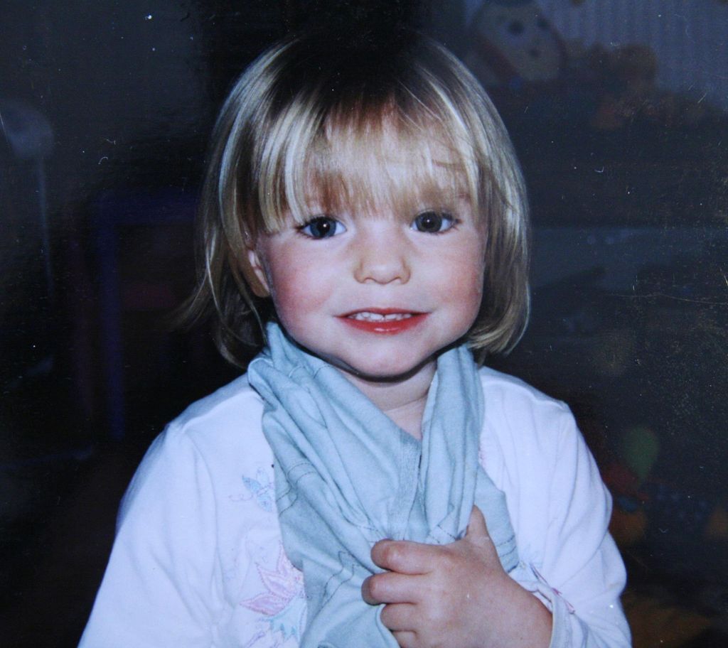 Madeleine McCann went missing when she was three