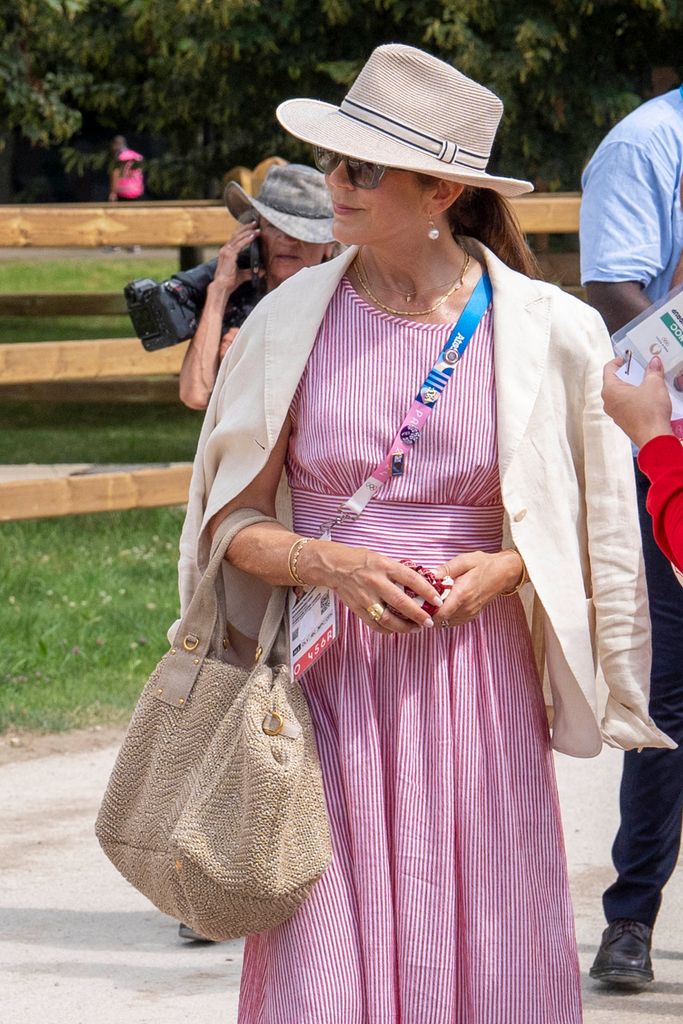 Queen Mary of Denmark is at the Olympics in Paris