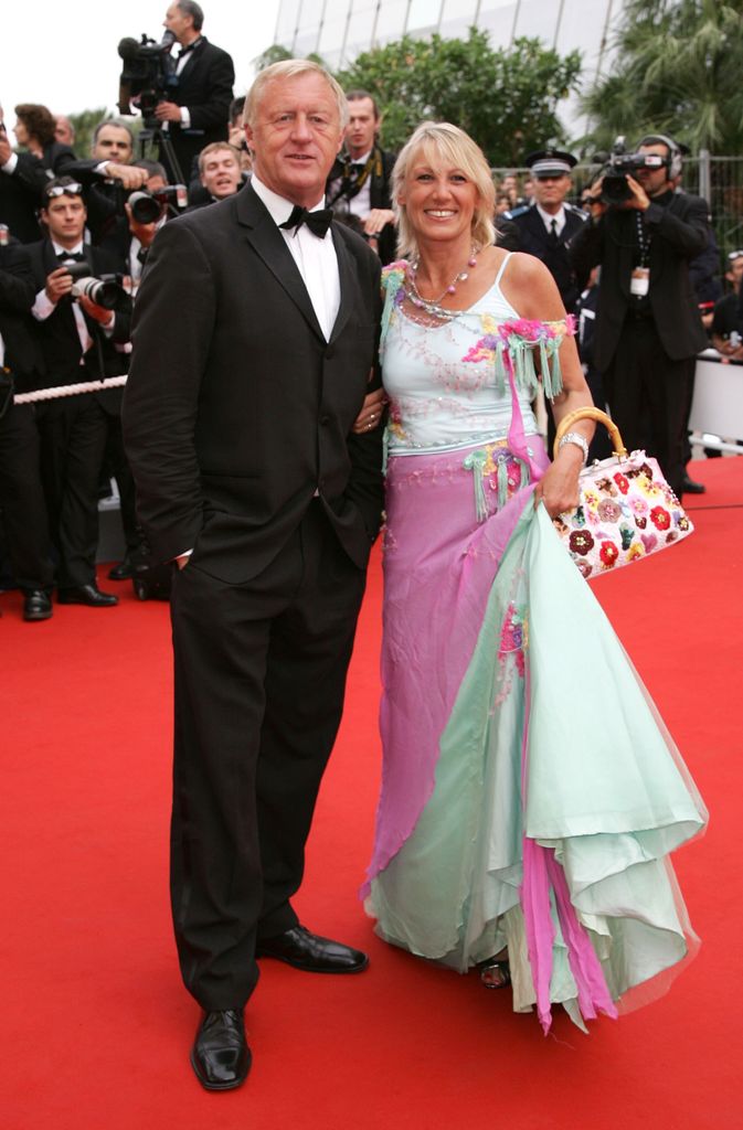 couple on red carpet 