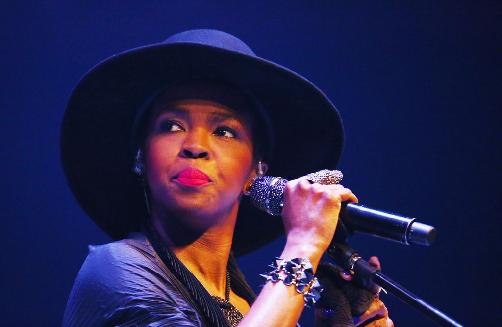 Lauryn Hill performs live for fans as part of VIVID Live 2014 at Sydney Opera House on May 27, 2014 in Sydney, Australia.