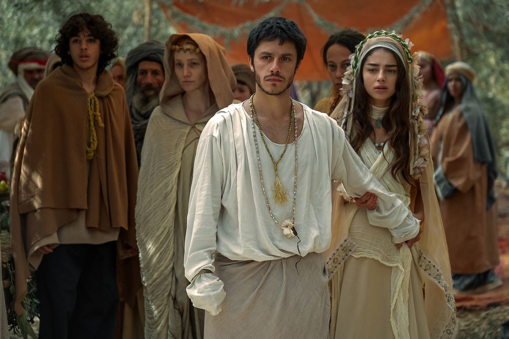  Hilla Vidor as Anne, Ido Tako as Joseph, Keren Tzur as Elizabeth and Noa Cohen as Mary