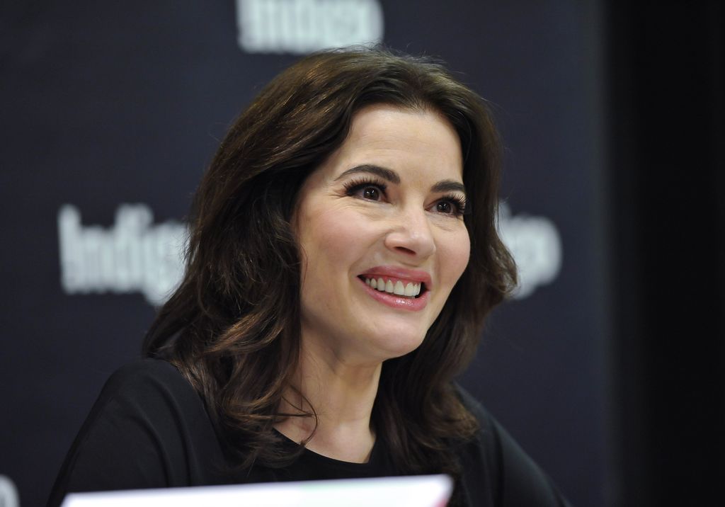 Nigella Lawson signs copies of her new book "Simply Nigella" at Indigo Manulife Centre on November 3, 2015 in Toronto, Canada