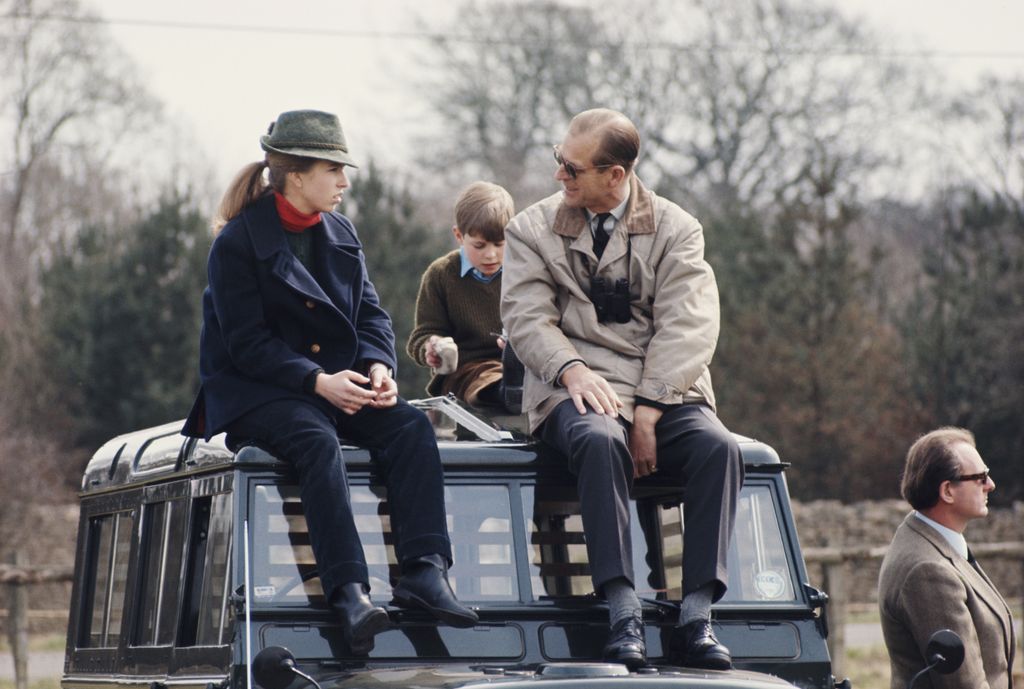 Princess Anne and Prince Philip