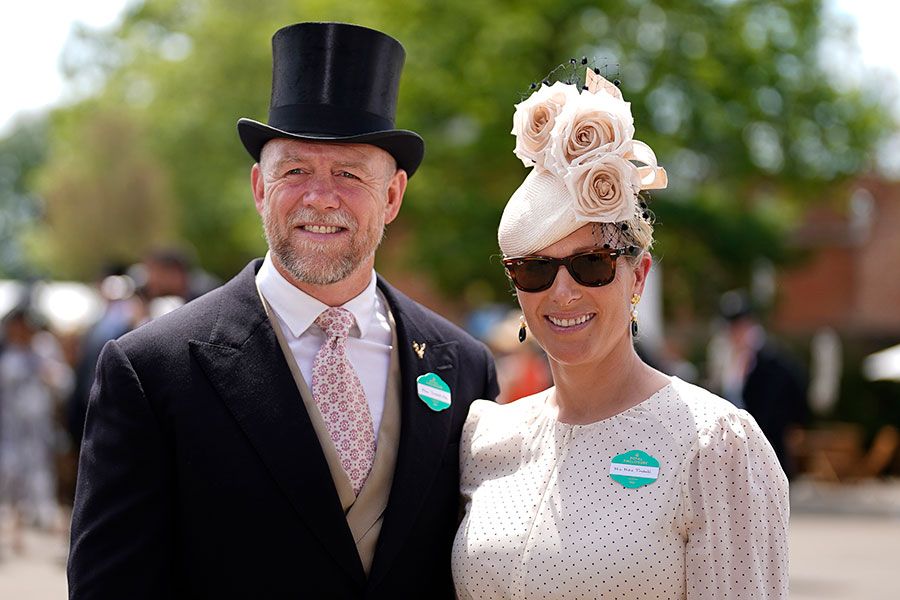 zara and mike tindall day 1 ascot