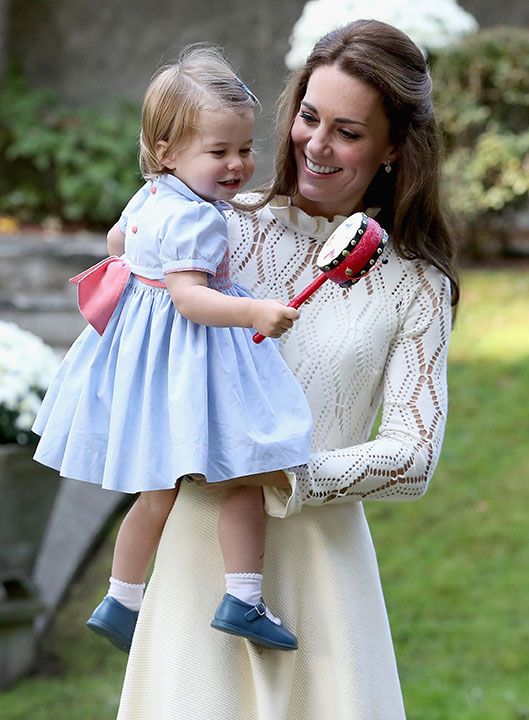 Princess Kate and Princess Charlotte in Canada, 2016