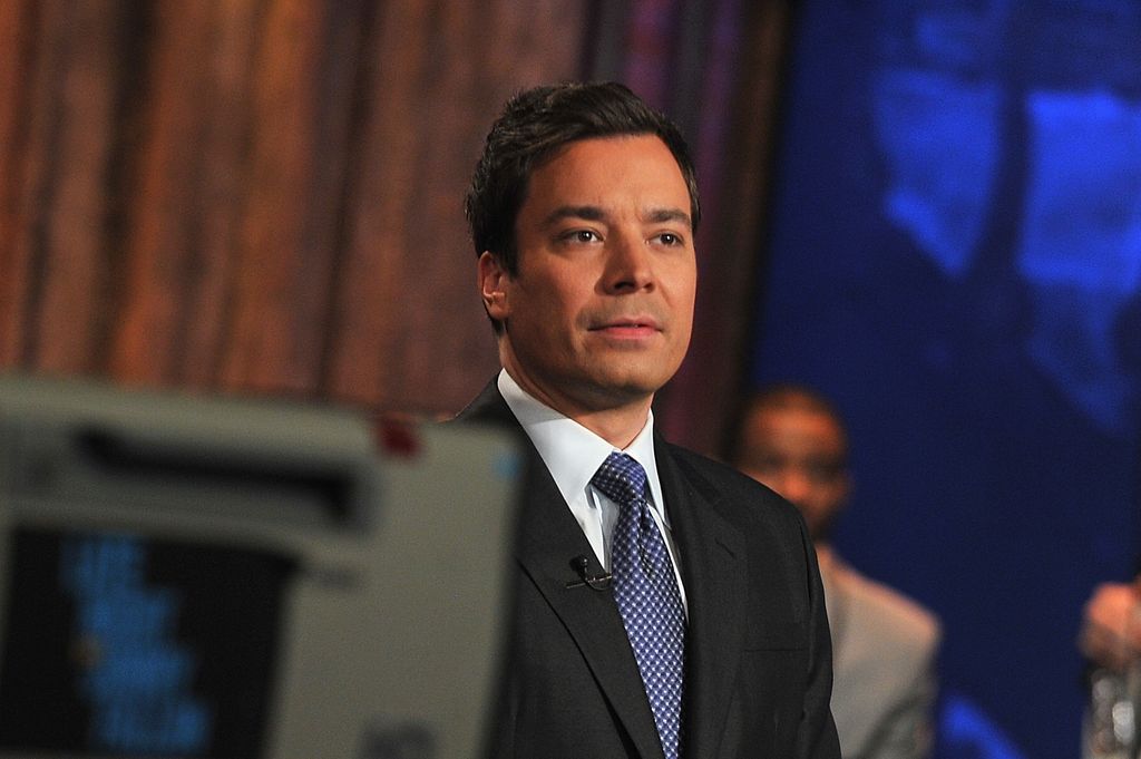 Jimmy Fallon hosts  "Late Night with Jimmy Fallon" at Rockefeller Center