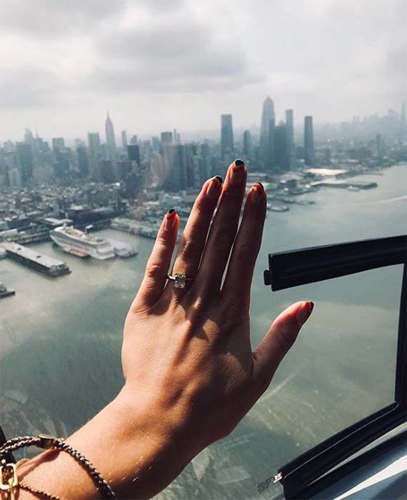 Megan Ellaby engagement ring