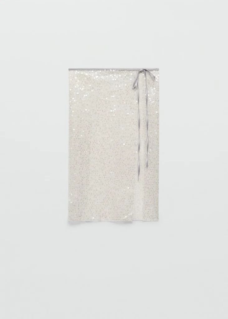 sequin pareo by mango