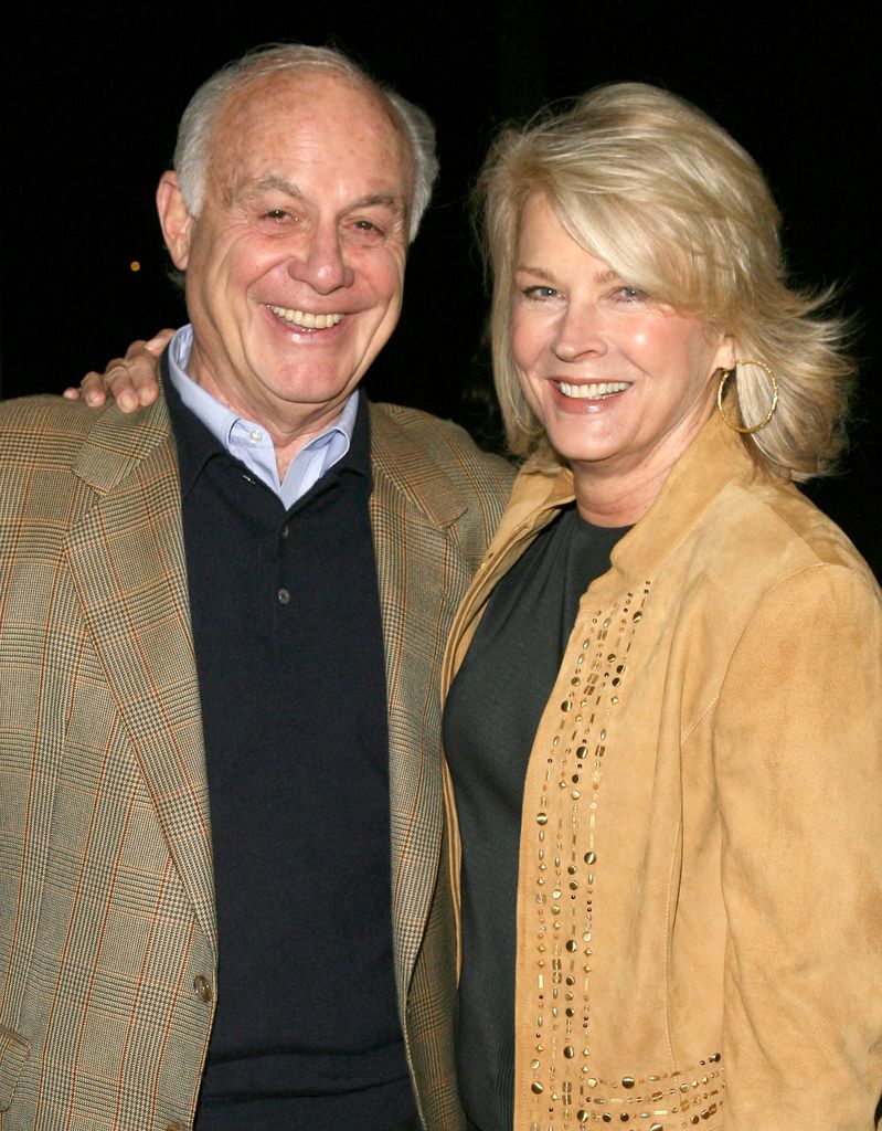 candice bergen and marshall rose smiling photo