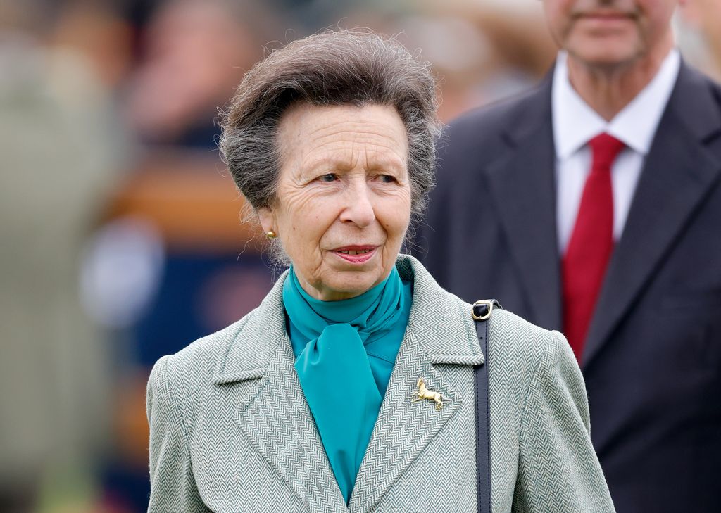 Princess Anne, Princess Royal attends day 2 of the 2024 Royal Windsor Horse Show in Home Park, Windsor Castle on May 2, 2024 in Windsor, England.