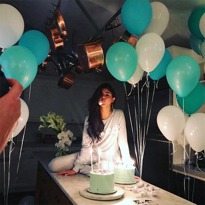 selena gomez birthday cake