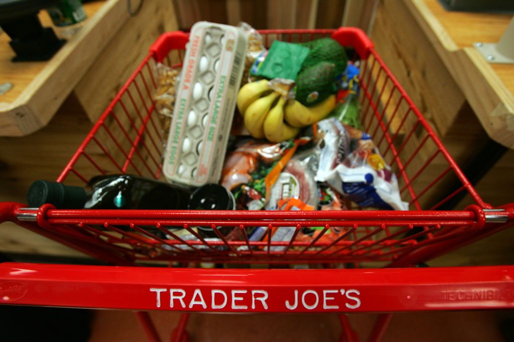The classic Trader Joe's grocery cart